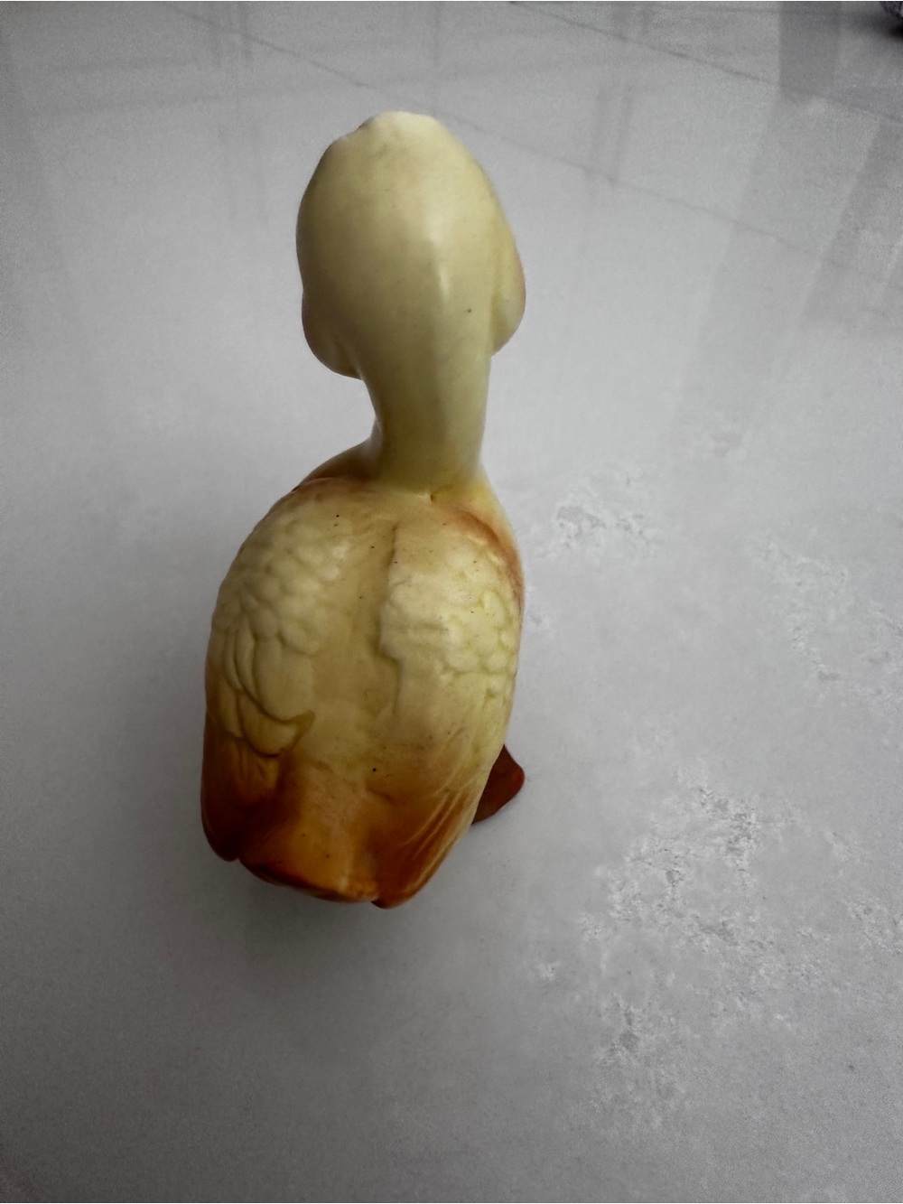 Vintage Ceramic Baby Duck Kitch Figurine - Picture 6 of 6